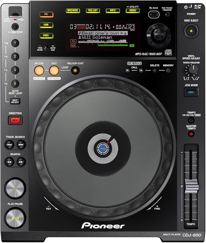 Pioneer CDJ-850-K ② Amazon.com: Pioneer CDJ-850-K Digital DJ