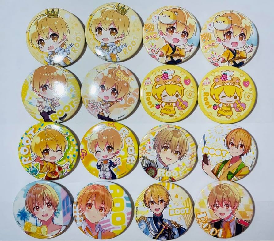 すとぷり るぅと 缶バッジ(デフォ) るぅとくん すとぷり