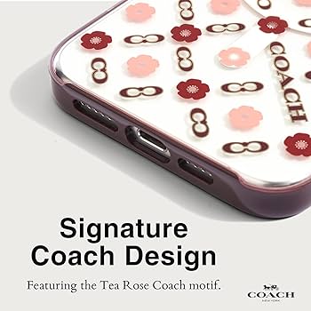 Amazon.com: Coach iPhone 14 Pro Max Case, Compatible with MagSafe