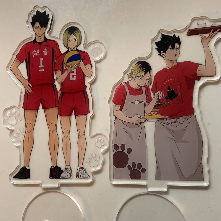 Amazon.co.jp: ハイキュー 音駒 孤爪研磨 黒尾鉄朗 黒研 アクリル