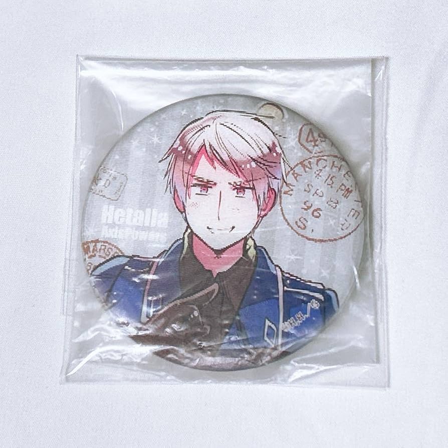 ヘタリアチェンジング缶バッジ プロイセン ロシア ヘタリア