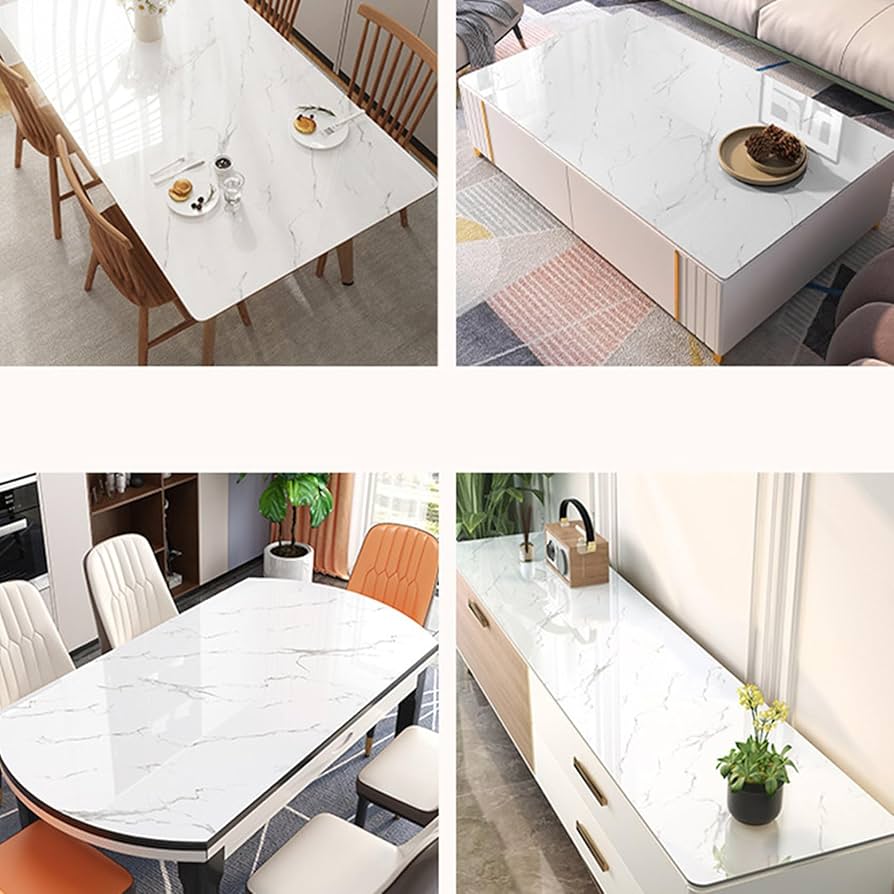 パジョー 木製長方形テーブル 透明カバー付き パジョー 木製長方形