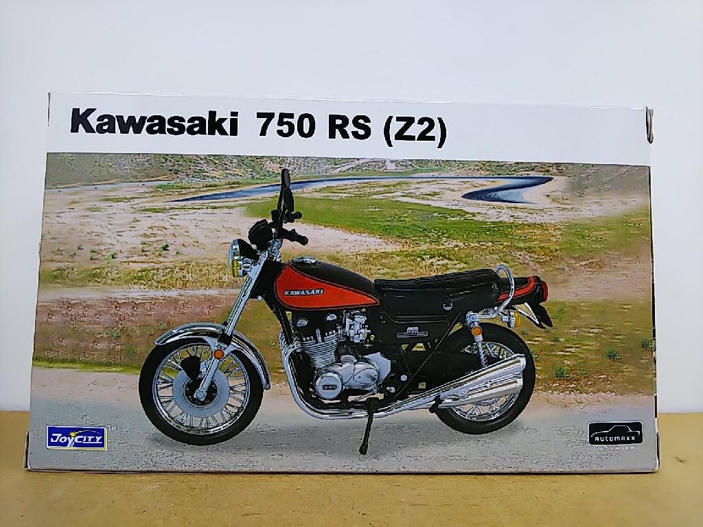 アオシマ 1／12 バイクZ2 カワサキKawasaki750ブラック完成品
