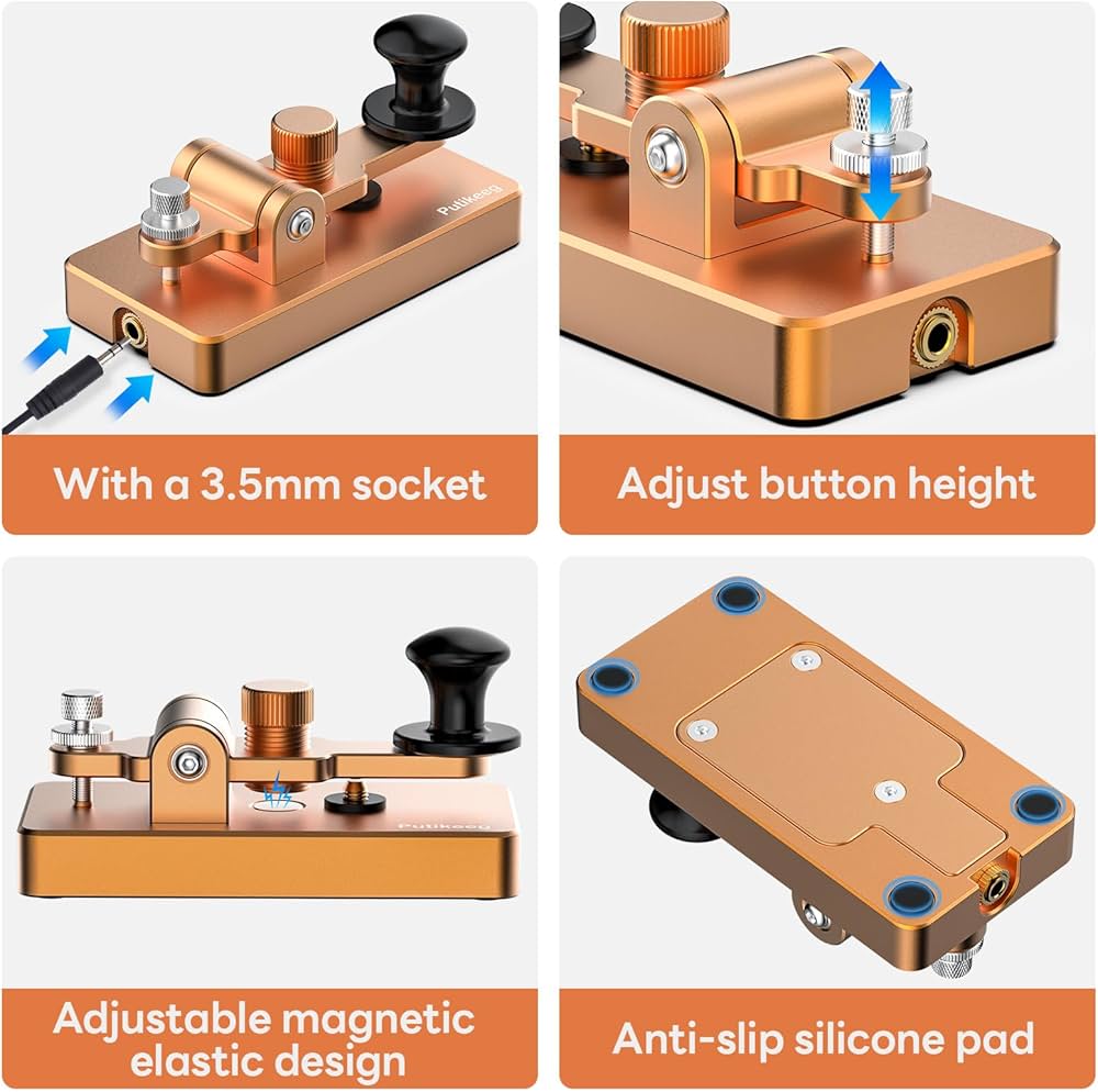 電鍵 スエ－デンキ- 軍用 美品 Amazon.co.jp: PUTIKEEG アマチュア無線