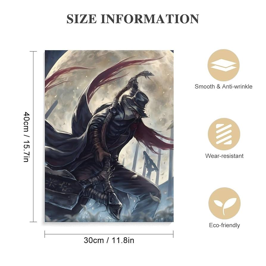 PS4 「Bloodborne」 B2ポスター Bloodborne (B2) Japanese Promotional