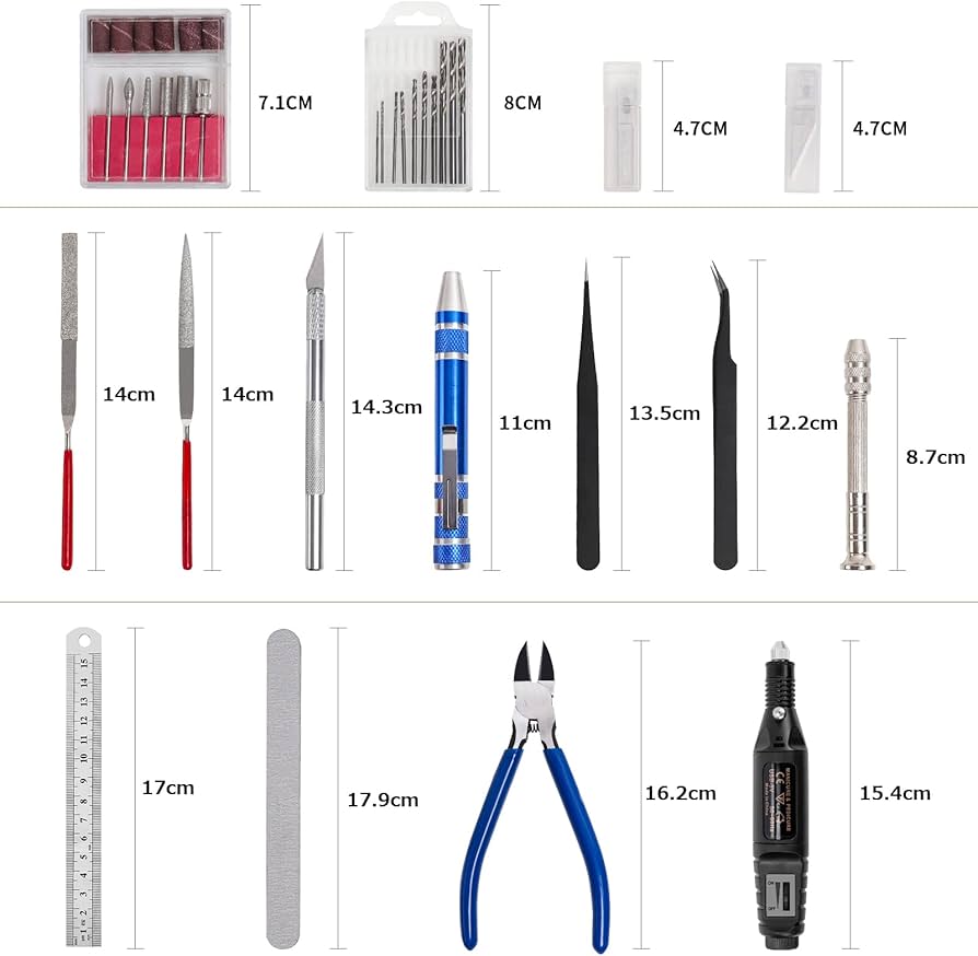 Amazon | プラモデル 工具セット 84点セット ニッパープラモデル 入門