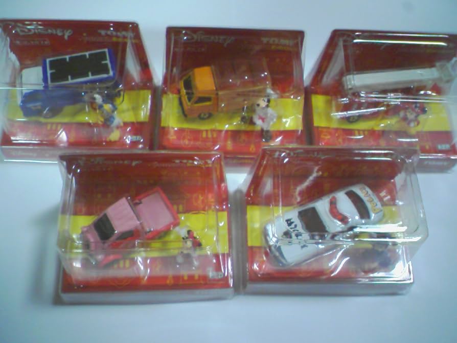 Amazon | トミカ ディズニーキャラクターTOMICA Edition 第1弾5種