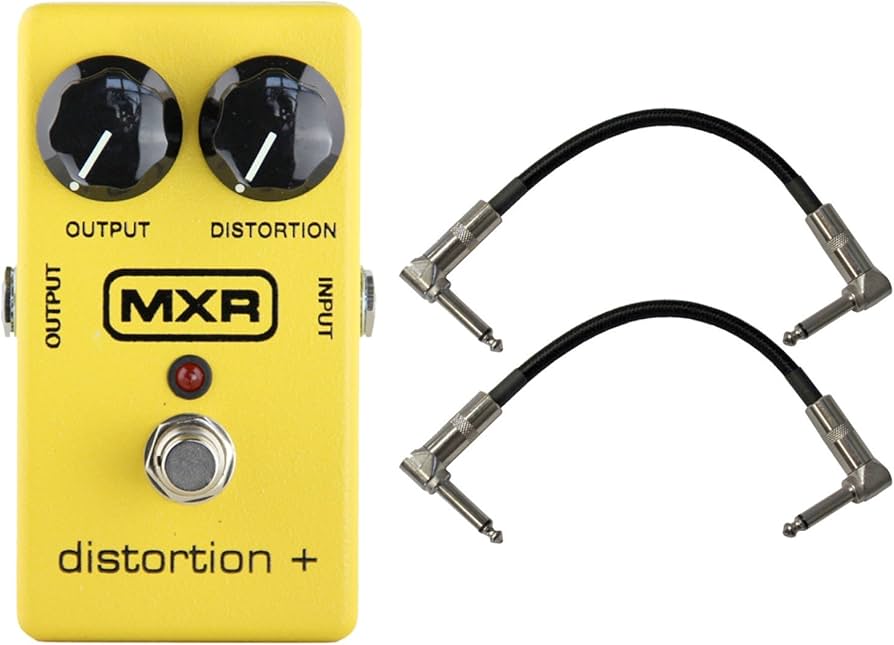 Amazon.com: MXR M104 Distortion Pedal w/ Patch Cables : Musical