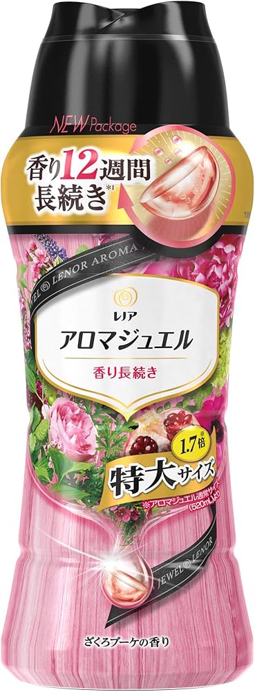 Amazon | レノア ハピネス アロマジュエル 香りづけ専用ビーズ