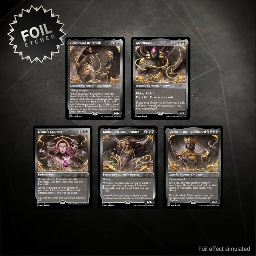 Amazon.com: Magic TCG The Gathering Secret Lair Etched Foil: MTG