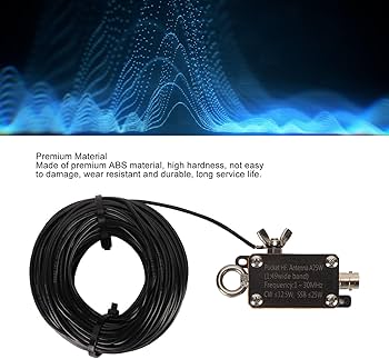 Amazon | 1:49 バラン HF 短波アンテナ、1‑30Mhz FE8 CW SSB