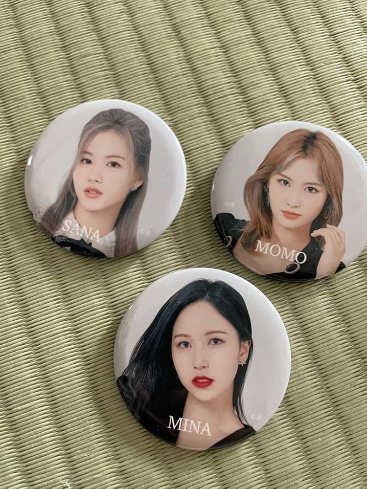 TWICE 缶バッジ 缶バッチ サナ セット TWICE サナ 缶バッジセット