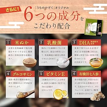 Amazon | 【獣医師監修】 うちの皮膚サポート サプリメント ペット 犬