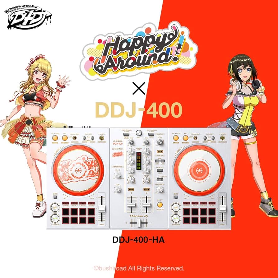 Amazon | Pioneer DJ DJコントローラー DDJ-400-HA(D4DJ