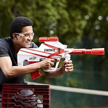 Amazon.com: Nerf Fortnite B-AR Motorized Dart Blaster - Fortnite