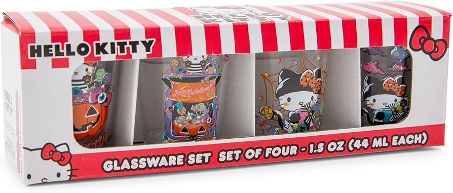 Amazon | サンリオ ハローキティ ハロウィン 2オンス ミニウイスキー