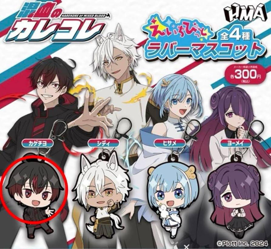 カレコレ屋 混血のカレコレ ラバーマスコット カゲチヨ 31個