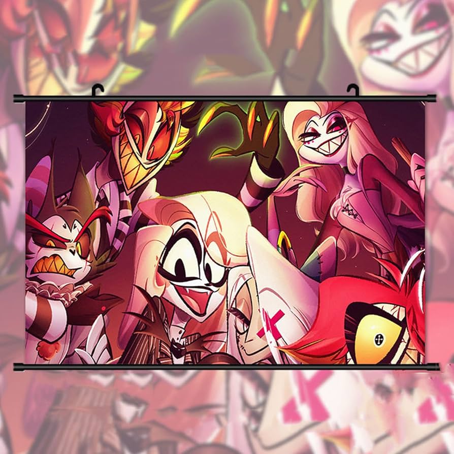 エンジェルダスト ポスター ハズビンホテル 正規品 Hazbin Hotelハズ