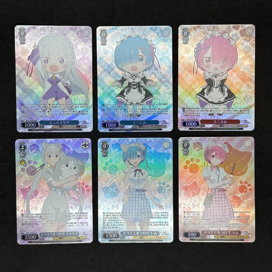 折れ対策あり ヴァイスシュヴァルツ ミニレム PR プロモ 4枚 ヴァイス