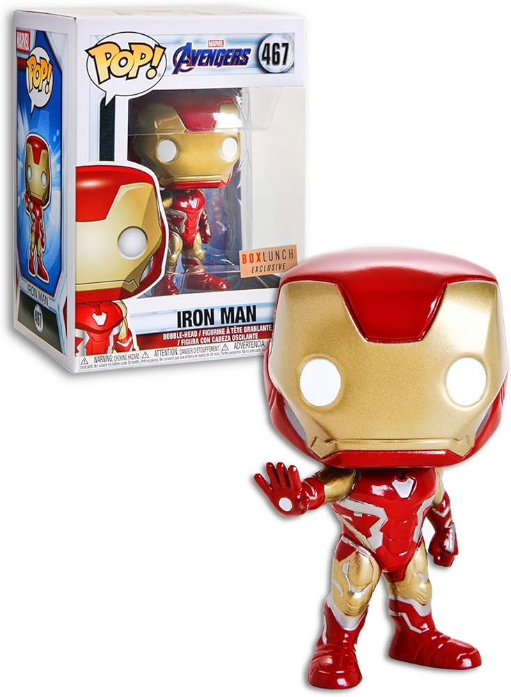 Amazon.com: Funko Pop! Marvel Avengers: Endgame Iron Man Exclusive
