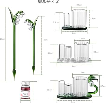 Amazon | ESSSHOPベルランガラスペン レインボークリスタルガラスペン