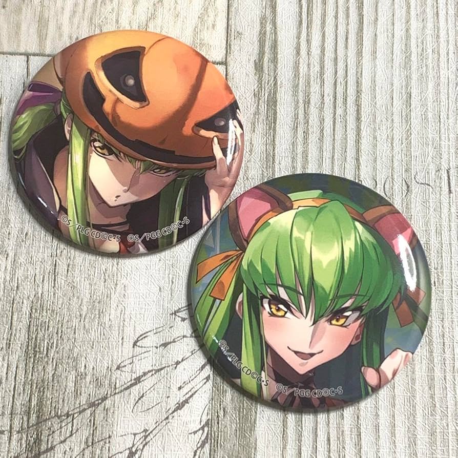 コードギアスC.C. 缶バッジ