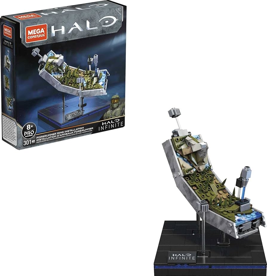 Amazon.com: MEGA Halo Infinite Toy Building Set, Forerunner Ring