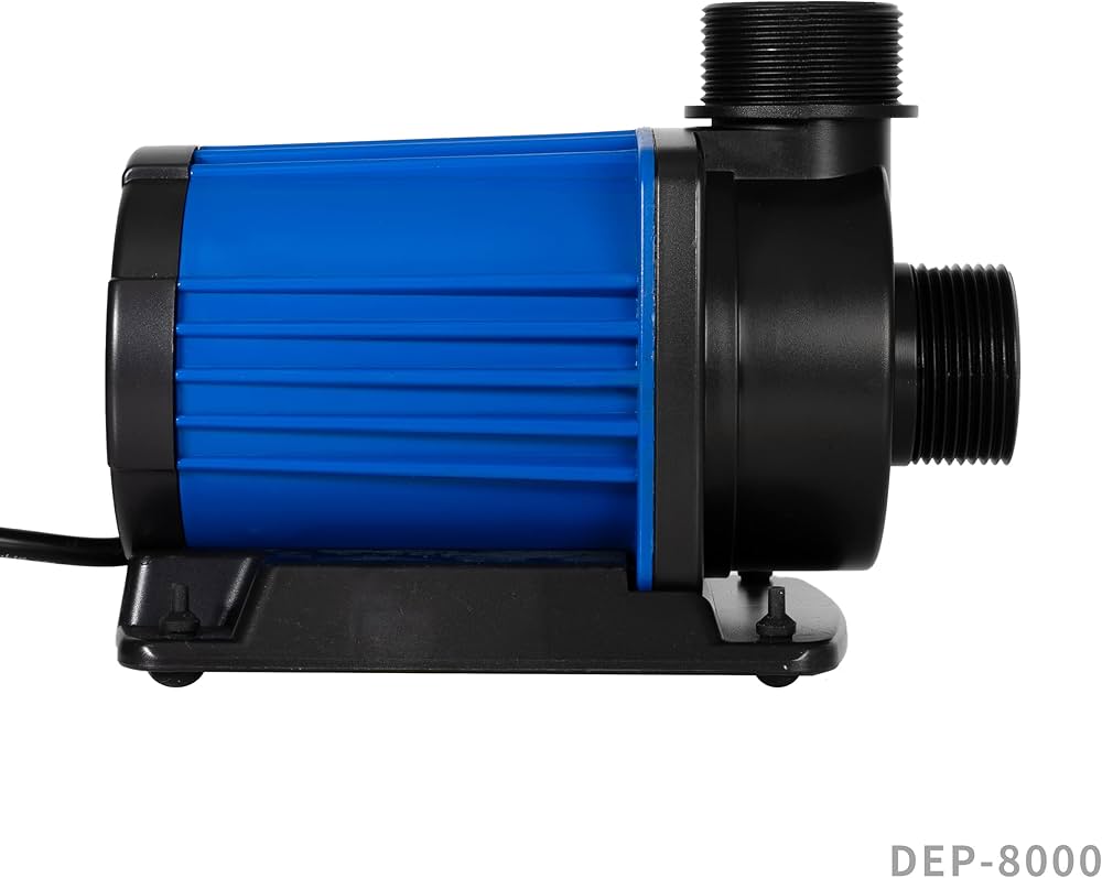 Amazon.co.jp: HSBAO DEP-8000 吐出量8000L/H (毎分133L) 揚程4.5m DC