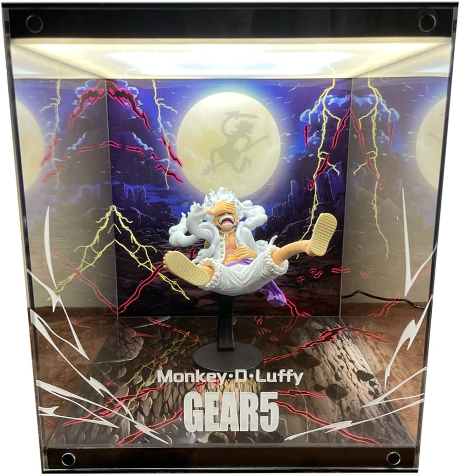 Amazon.co.jp: 専用 フィギュアケース ルフィ ギア5 ニカ DXF P.O.P 一