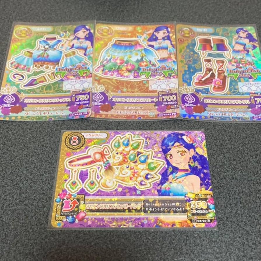 アイカツ オンパレード ルーレット オリエンタルリブラ コーデ 星座