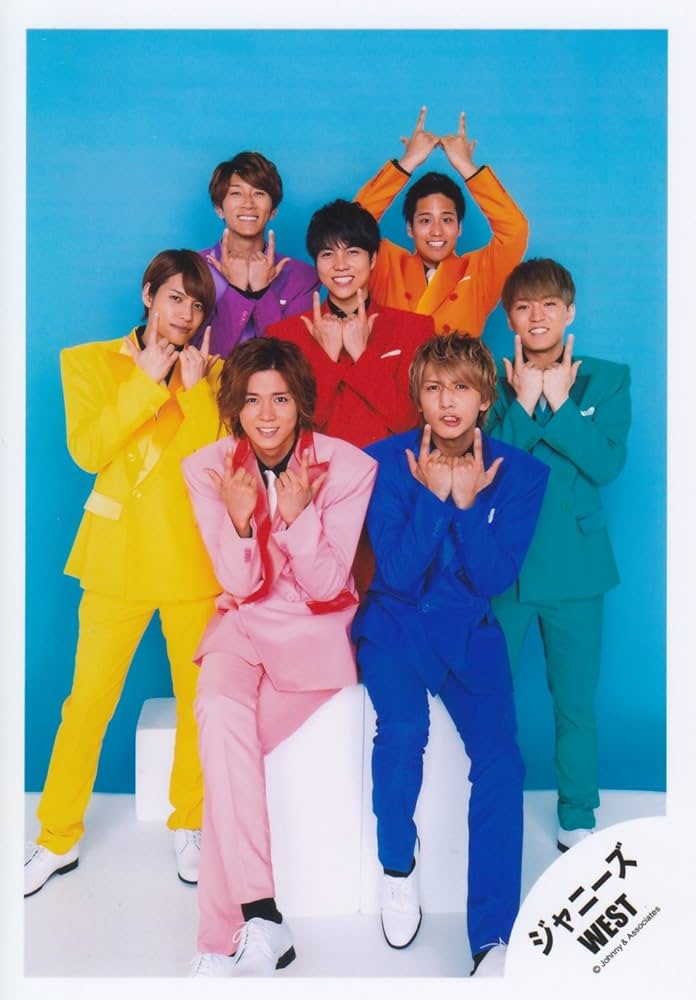 ジャニーズWEST WEST . 公式写真 集合 混合 ジャニーズWEST WEST