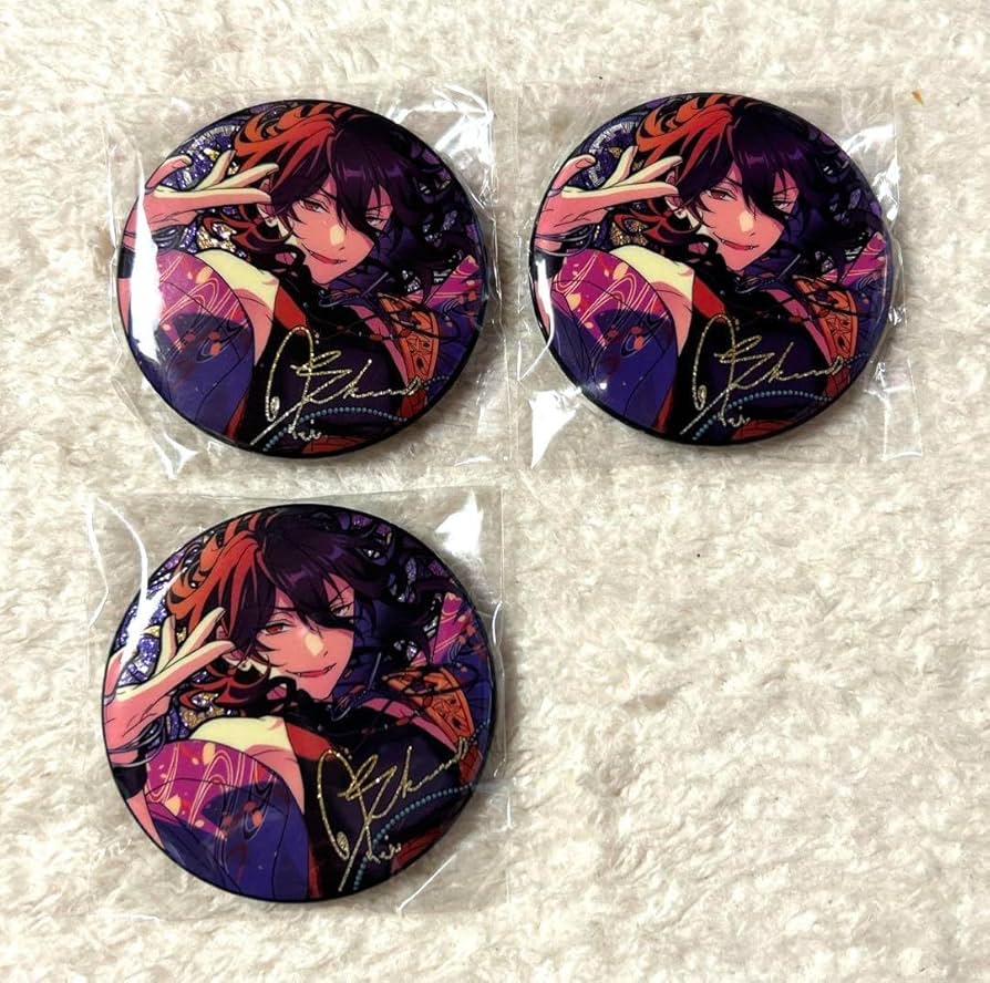 あんスタ 朔間零 時光缶 中国 缶バッジ あんスタ 中国 時光缶バッジ