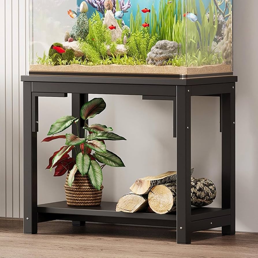 引き取り限定】水槽5個＋水槽台＋ライト等……全てセットでお願いします