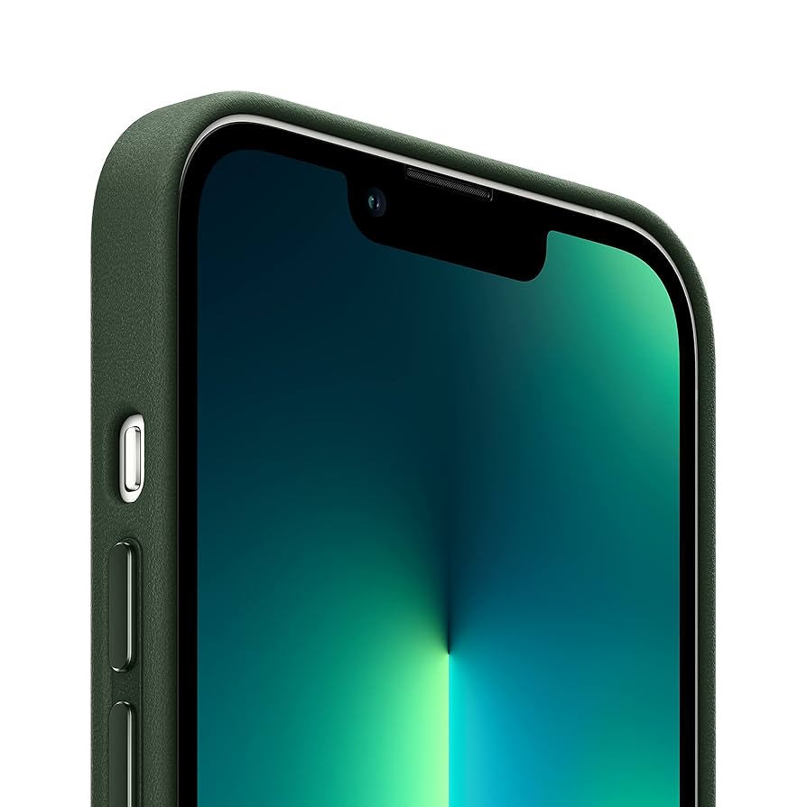 Apple - 純正 iPhone 13 Pro Max レザーケース - セコイアグリーン