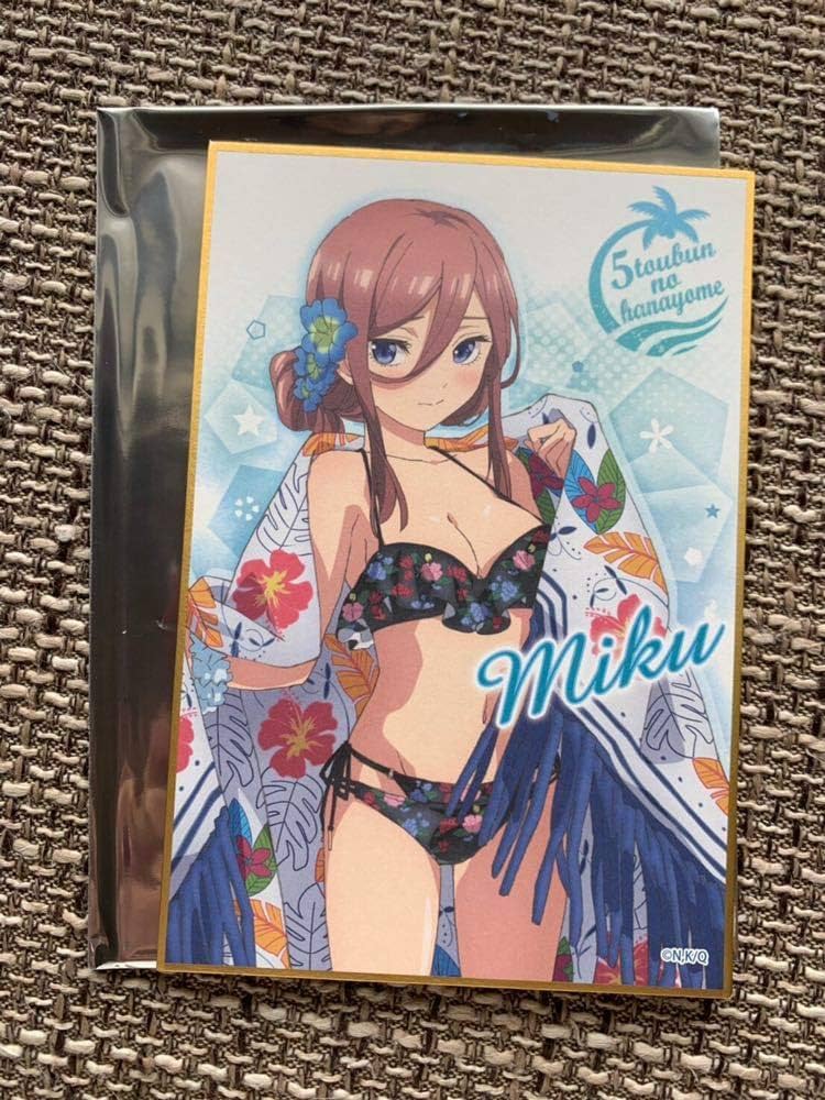 中野三玖プレイマット シークレットver.コミケc96 ぴらるーく 五等分の花嫁