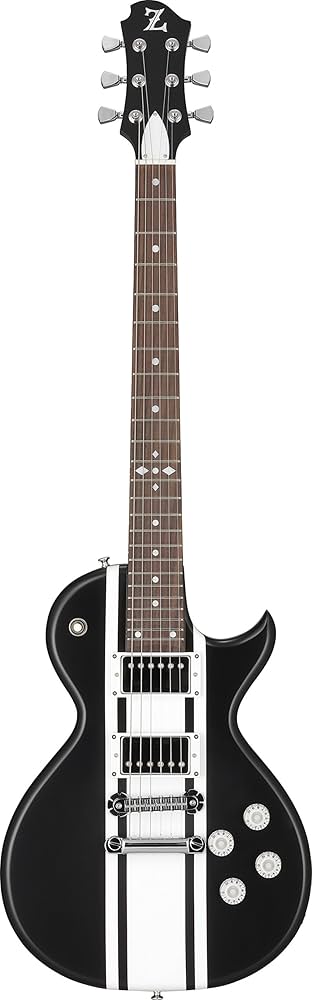 Zematis ゼマイティス z24 ギター 黒 レスポール ハム 24フレット