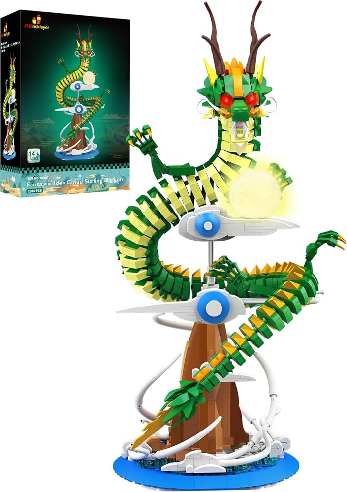 Amazon.com: JMBricklayer Dragon Building Sets for Adults, Cool