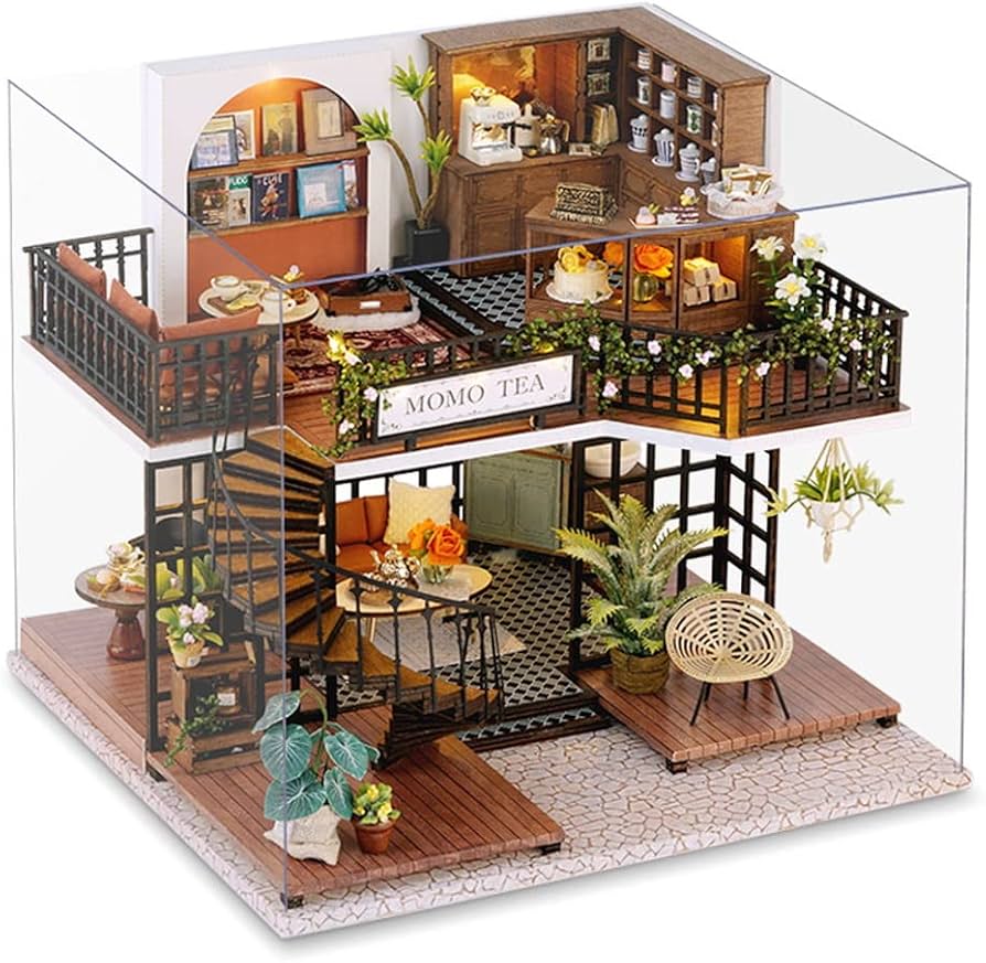 Amazon | moin moin 1/24 ドールハウス ミニチュア 手作りキット