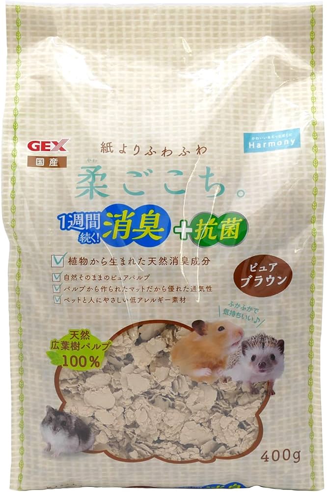 大容量柔ごこち他 ハムスター等小動物用 GEX ジェックス 柔ごこち 2kg