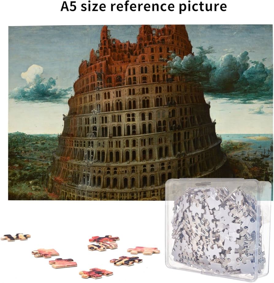 2017年開催ブリューゲル「バベルの塔」展ジグソーパズル