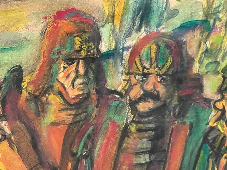 黒澤明 真作リトグラフ 影武者 合戦シーンのイメージ限定250部 作品