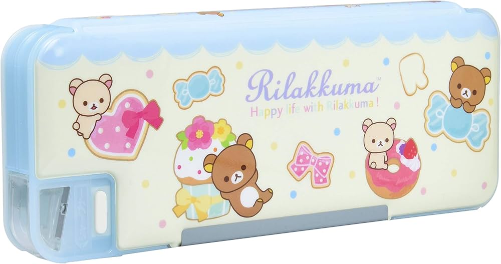 Amazon | サンエックス リラックマ 筆箱 ソフトペンケース 両面開き