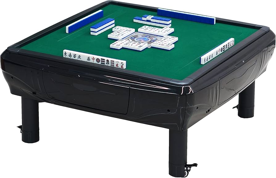 全自動麻雀卓 座卓 ハーフレッグ 麻雀卓 28mm ブラック 2140 全自動
