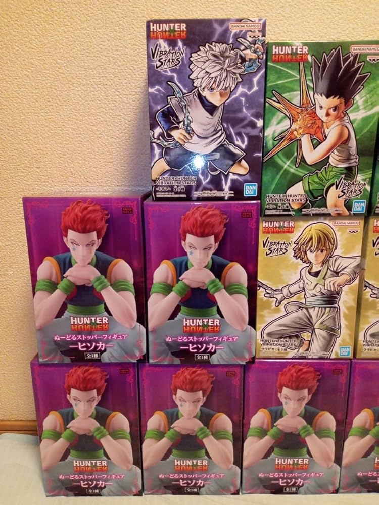 ハンターハンター ぬーどるストッパー フィギュア 4種セット HUNTER