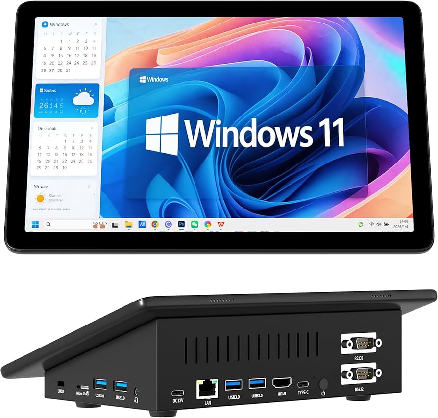 Amazon.com : HEIGAOLA Mini PC,10.1 Inch Touchscreen Win 11 Pro