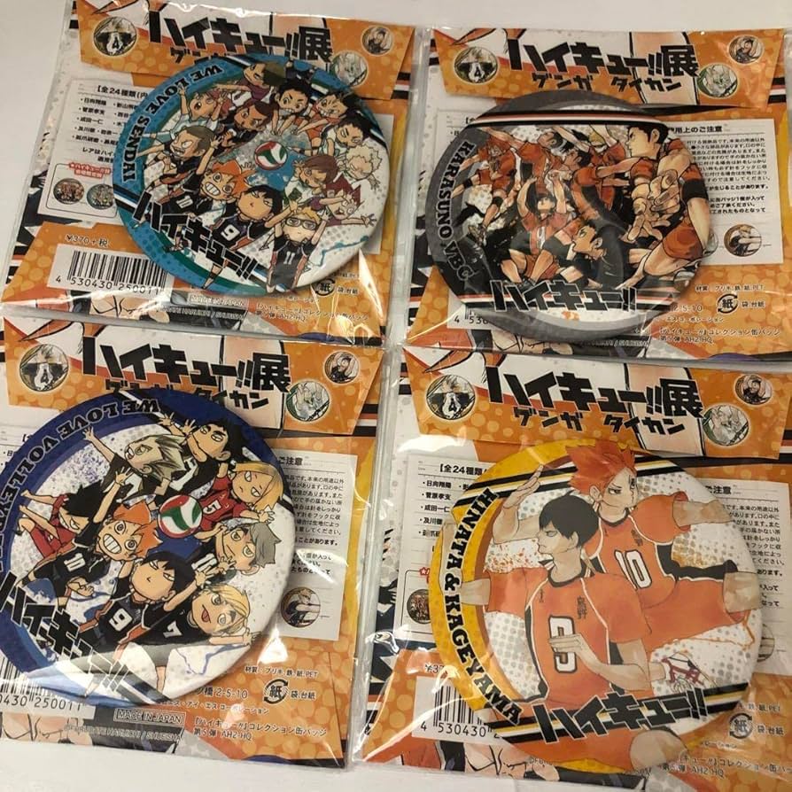 ハイキュー展 コレクション缶バッジ 第5弾 ゲンガ×タイカン会場限定