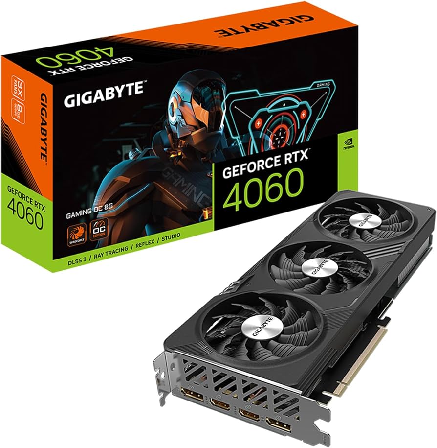 Amazon.com: Gigabyte GeForce RTX 4060 Gaming OC 8G Graphics Card