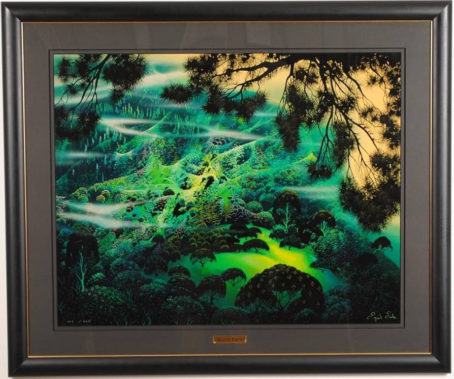 アイベン・ロール Eyvind Earle シルクスクリーン ガードナーズランチ