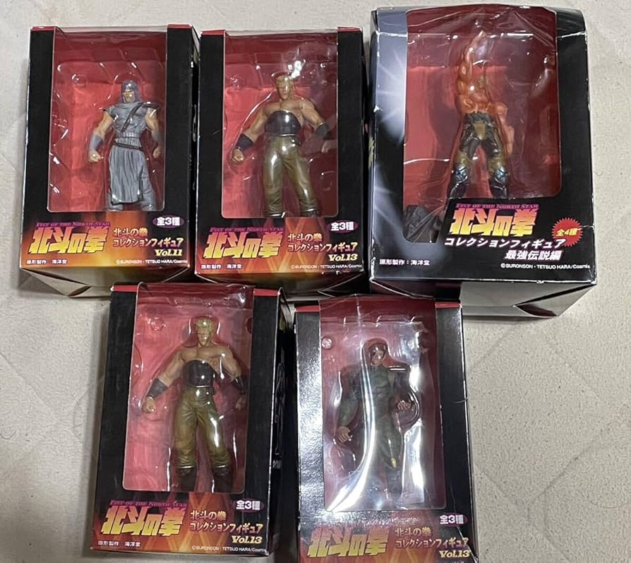 北斗の拳 フィギュア セット 海洋堂 Amazon.co.jp: 北斗の拳