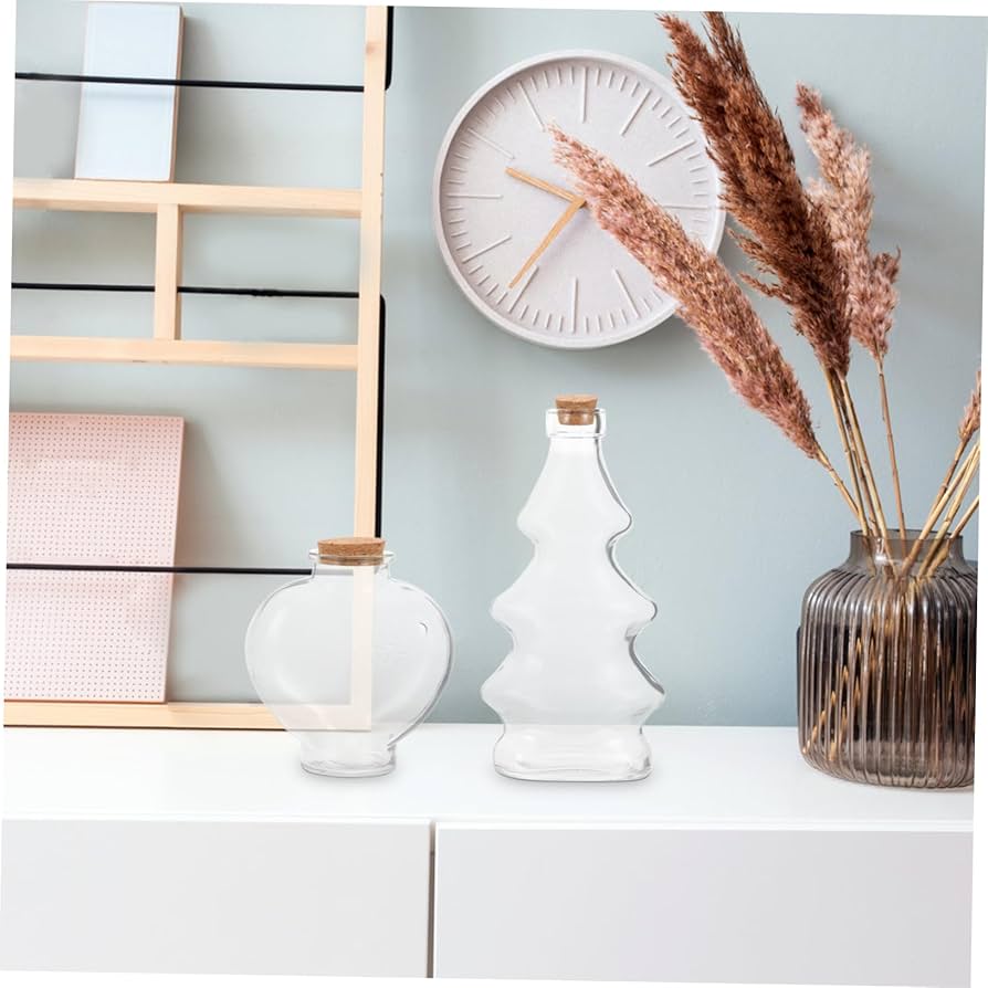 ユニーク な形状のガラス製 花瓶 花器 サンドアート ②です。 ユニーク